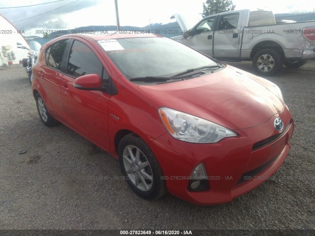 TOYOTA PRIUS C 2012 jtdkdtb35c1022869