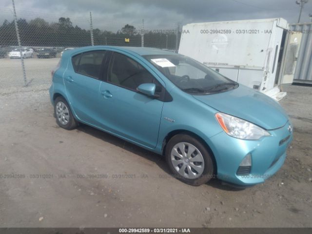 TOYOTA PRIUS C 2012 jtdkdtb35c1030485