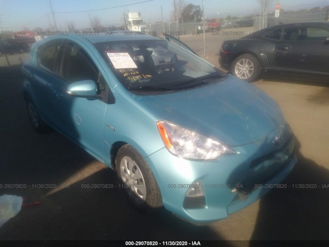 TOYOTA PRIUS C 2012 jtdkdtb35c1030843