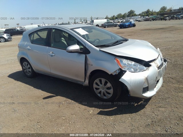 TOYOTA PRIUS C 2012 jtdkdtb35c1500336