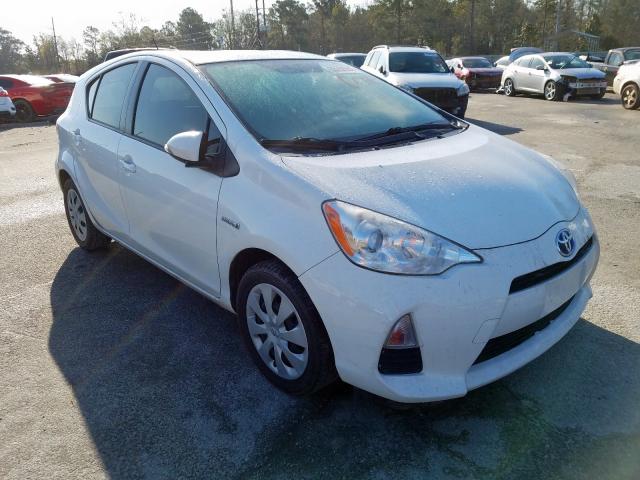 TOYOTA PRIUS C 2012 jtdkdtb35c1500434