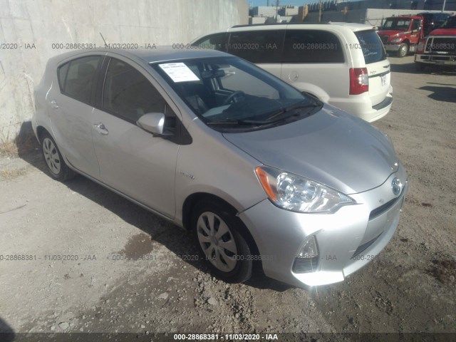 TOYOTA PRIUS C 2012 jtdkdtb35c1504614