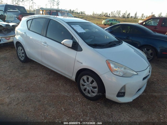 TOYOTA PRIUS C 2012 jtdkdtb35c1507691