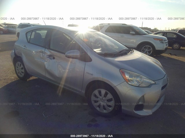 TOYOTA PRIUS C 2012 jtdkdtb35c1508534