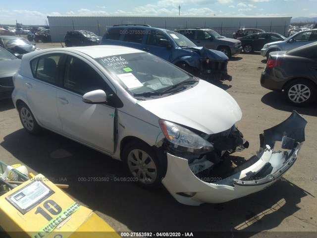 TOYOTA PRIUS C 2012 jtdkdtb35c1512146