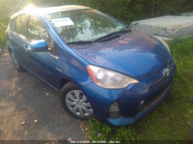 TOYOTA PRIUS C 2012 jtdkdtb35c1514043