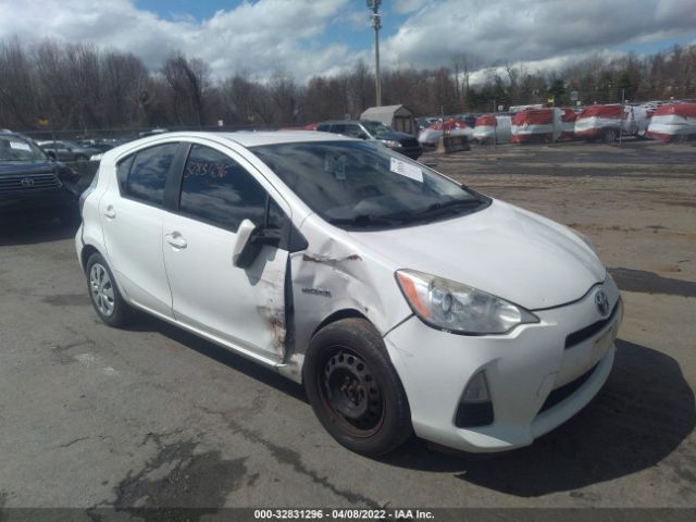 TOYOTA PRIUS C 2012 jtdkdtb35c1516861