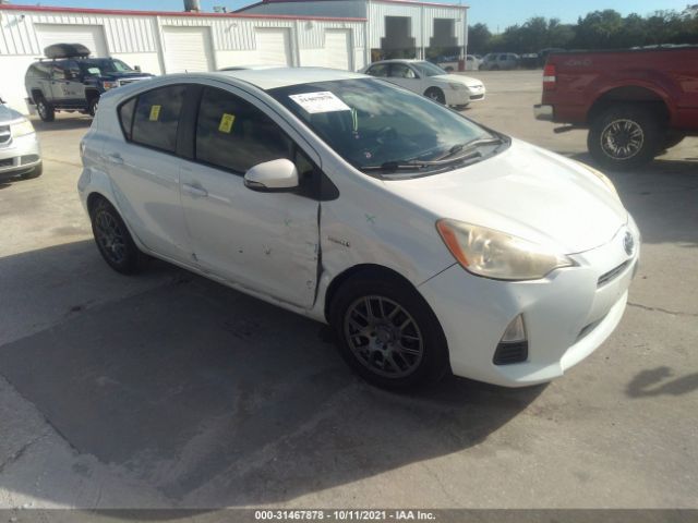 TOYOTA PRIUS C 2012 jtdkdtb35c1517038