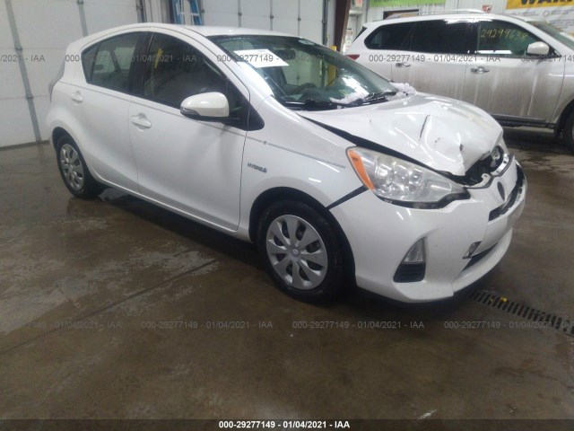 TOYOTA PRIUS C 2012 jtdkdtb35c1521848