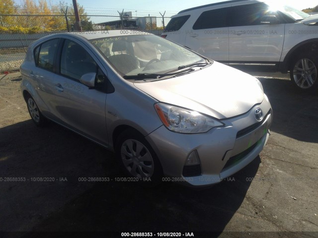 TOYOTA PRIUS C 2012 jtdkdtb35c1527035