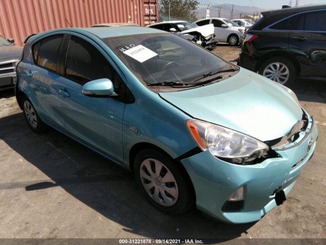 TOYOTA PRIUS C 2013 jtdkdtb35d1036689