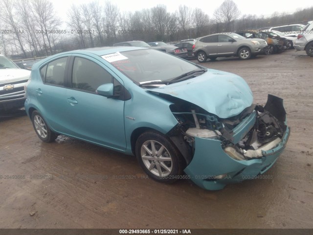 TOYOTA PRIUS C 2013 jtdkdtb35d1038216