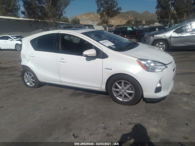 TOYOTA PRIUS C 2013 jtdkdtb35d1040810