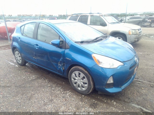 TOYOTA PRIUS C 2013 jtdkdtb35d1043514