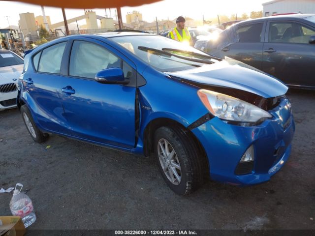 TOYOTA PRIUS C 2013 jtdkdtb35d1047420