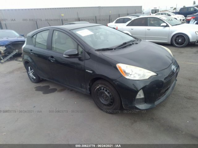 TOYOTA PRIUS C 2013 jtdkdtb35d1055310