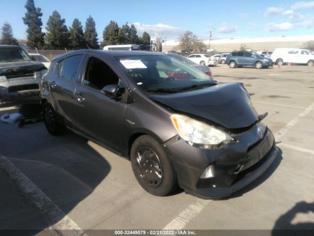 TOYOTA PRIUS C 2013 jtdkdtb35d1529210