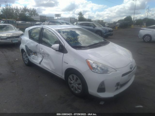 TOYOTA PRIUS C 2013 jtdkdtb35d1529983