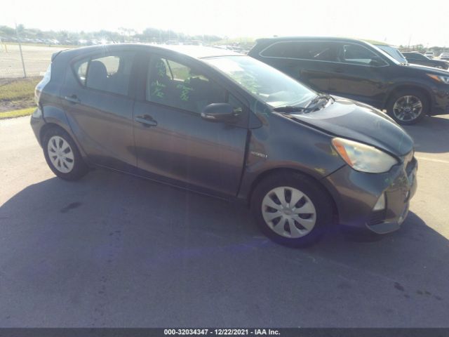 TOYOTA PRIUS C 2013 jtdkdtb35d1533399