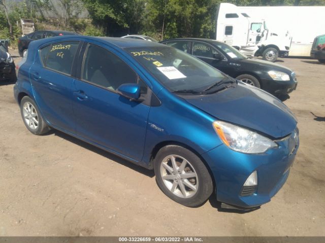 TOYOTA PRIUS C 2013 jtdkdtb35d1538098