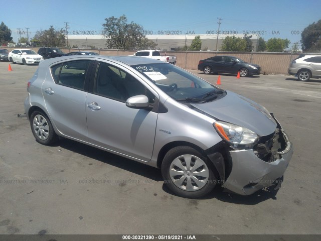 TOYOTA PRIUS C 2013 jtdkdtb35d1541731