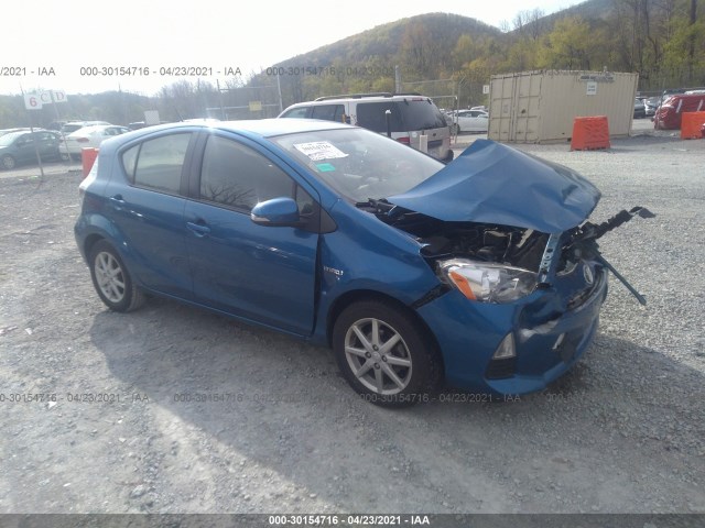 TOYOTA PRIUS C 2013 jtdkdtb35d1543799