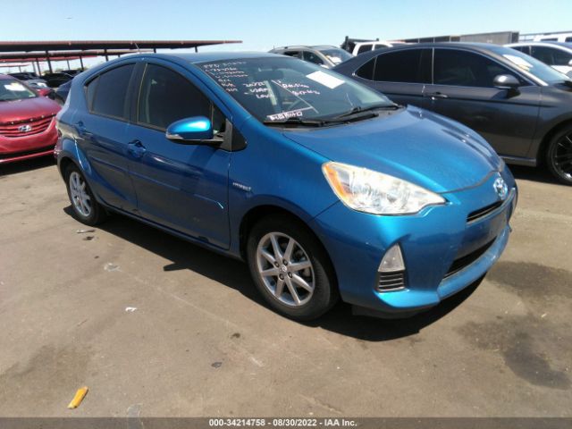 TOYOTA PRIUS C 2013 jtdkdtb35d1544922