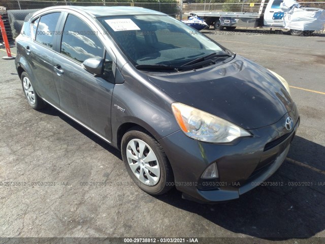 TOYOTA PRIUS C 2013 jtdkdtb35d1555340