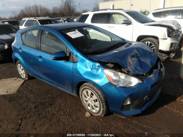 TOYOTA PRIUS C 2013 jtdkdtb35d1556391