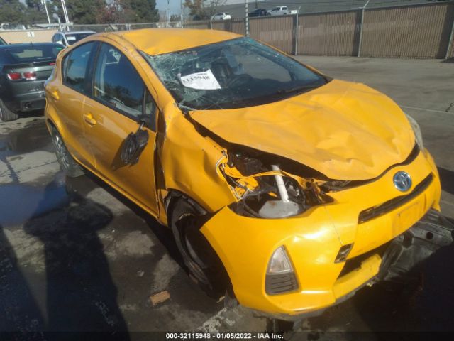 TOYOTA PRIUS C 2014 jtdkdtb35e1059469