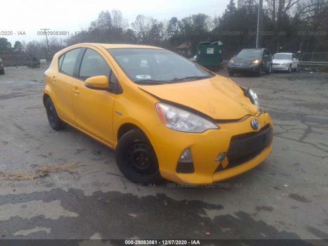 TOYOTA PRIUS C 2014 jtdkdtb35e1059665