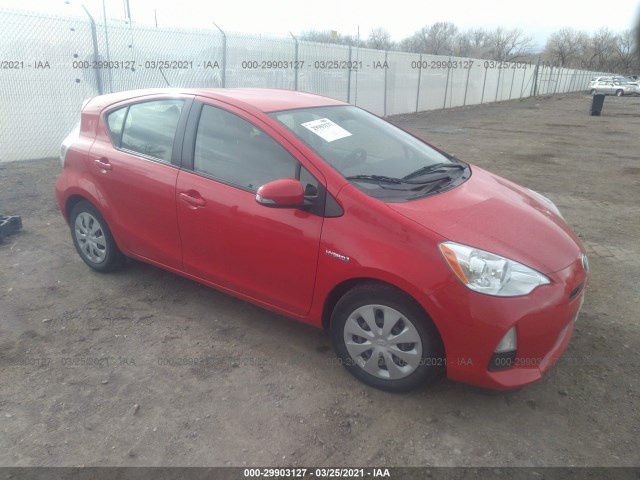 TOYOTA PRIUS C 2014 jtdkdtb35e1061867