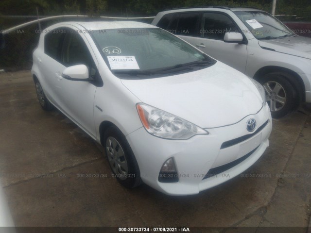 TOYOTA PRIUS C 2014 jtdkdtb35e1063196