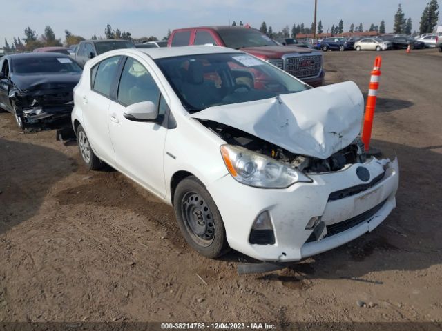 TOYOTA PRIUS C 2014 jtdkdtb35e1069998