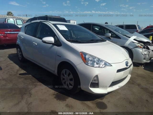 TOYOTA PRIUS C 2014 jtdkdtb35e1073078