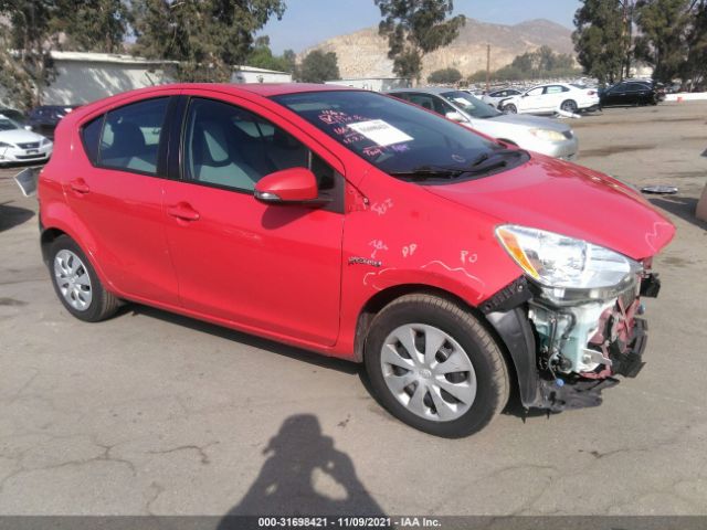 TOYOTA PRIUS C 2014 jtdkdtb35e1074697