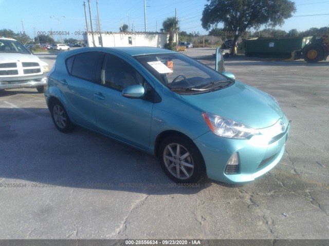 TOYOTA PRIUS C 2014 jtdkdtb35e1075560