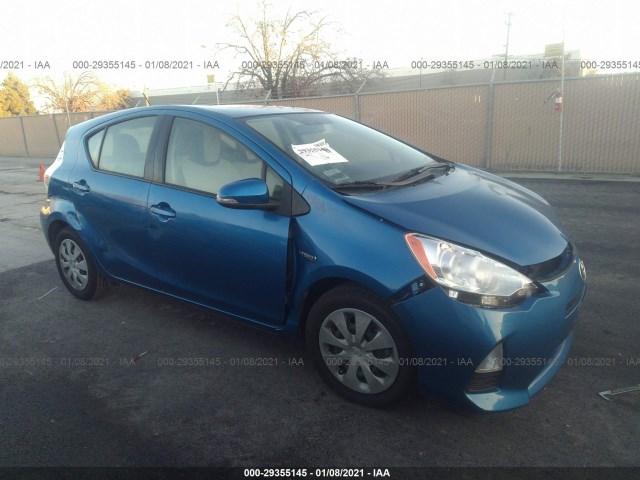 TOYOTA PRIUS C 2014 jtdkdtb35e1076708