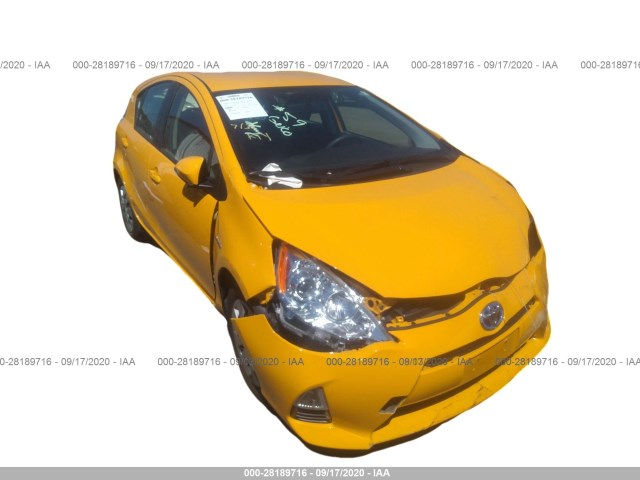 TOYOTA PRIUS C 2014 jtdkdtb35e1080077