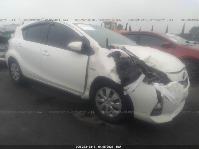 TOYOTA PRIUS C 2014 jtdkdtb35e1558613