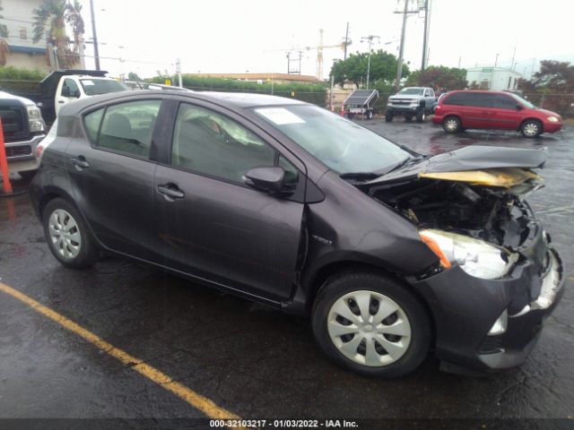 TOYOTA PRIUS C 2014 jtdkdtb35e1560894