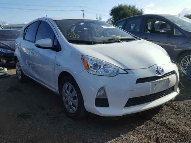 TOYOTA PRIUS C 2014 jtdkdtb35e1561656