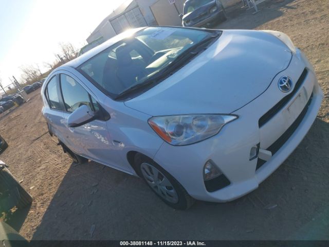 TOYOTA PRIUS C 2014 jtdkdtb35e1562208