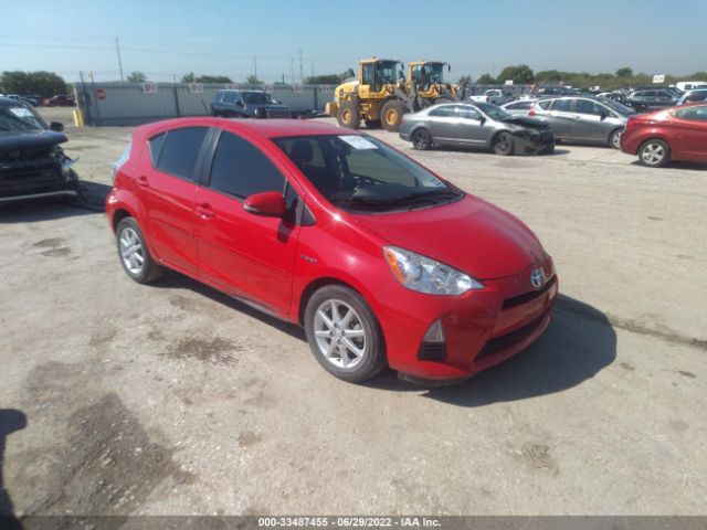 TOYOTA PRIUS C 2014 jtdkdtb35e1569689