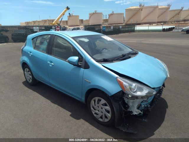 TOYOTA PRIUS C 2015 jtdkdtb35f1090478