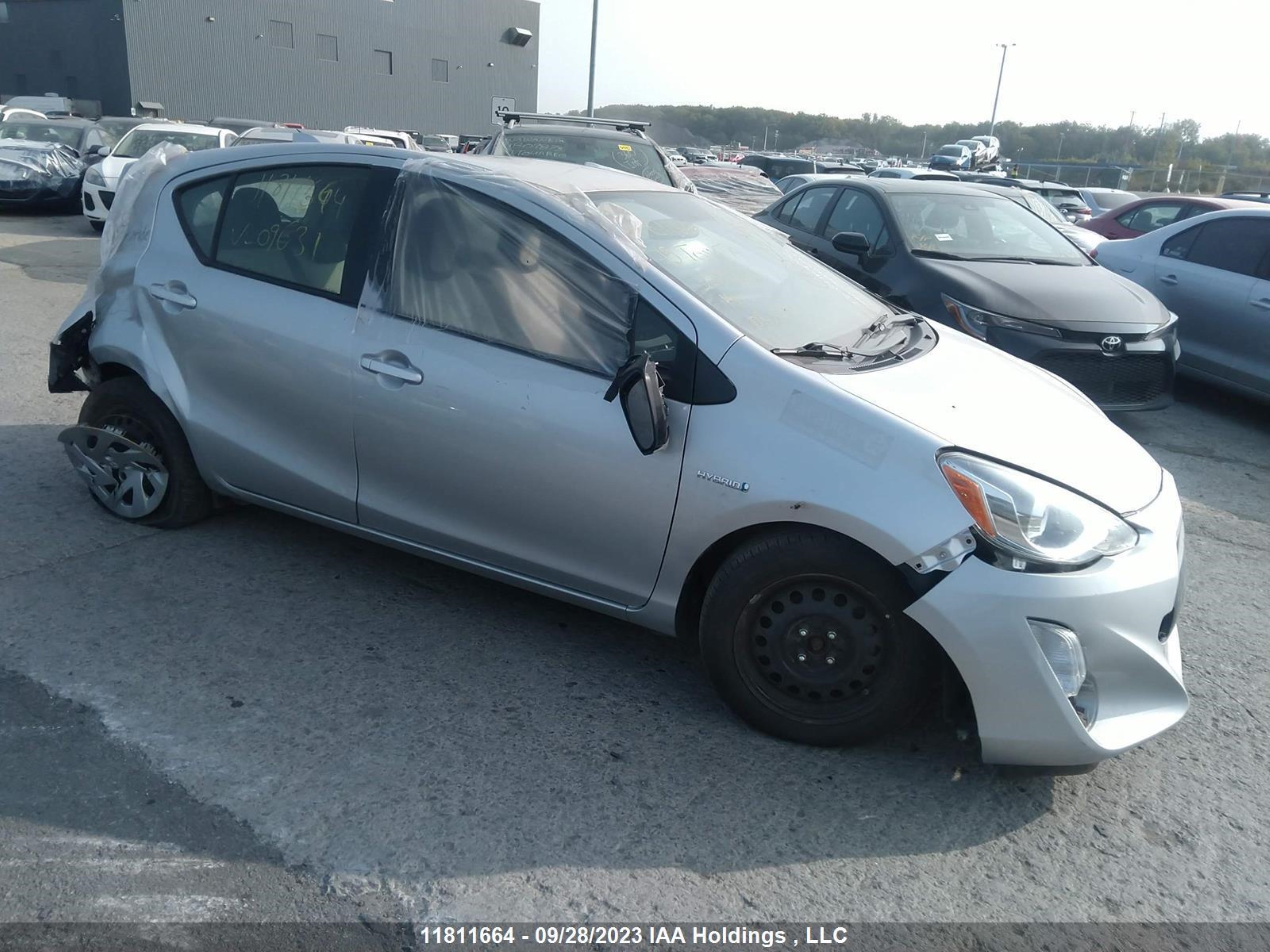 TOYOTA PRIUS C 2015 jtdkdtb35f1098631