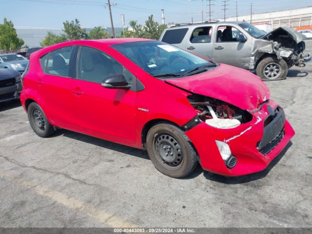 TOYOTA PRIUS C 2015 jtdkdtb35f1109952