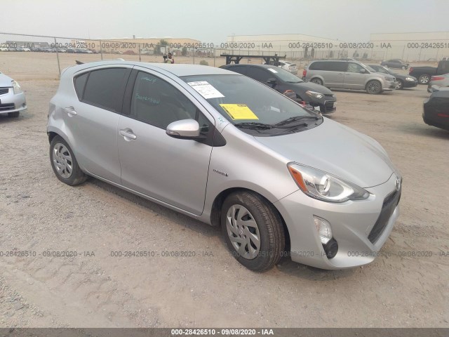 TOYOTA PRIUS C 2015 jtdkdtb35f1583884