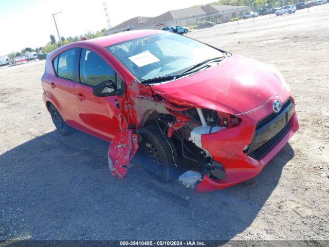 TOYOTA PRIUS C 2015 jtdkdtb35f1586221