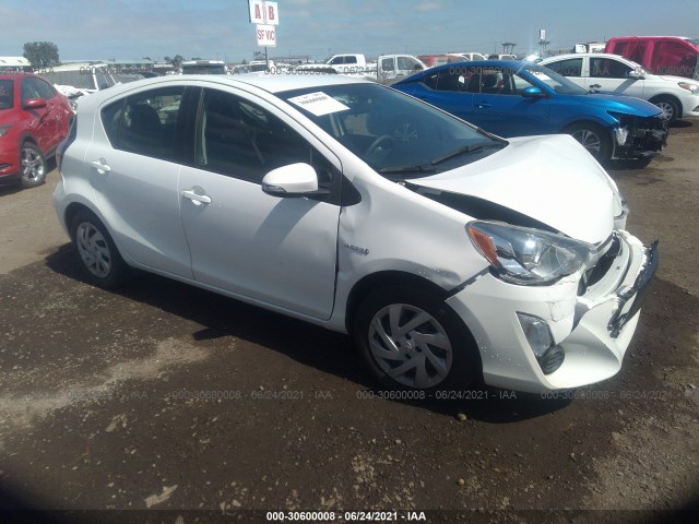 TOYOTA PRIUS C 2015 jtdkdtb35f1586753